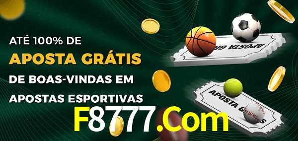 F8777.Com Ate 100% de Aposta Gratis
