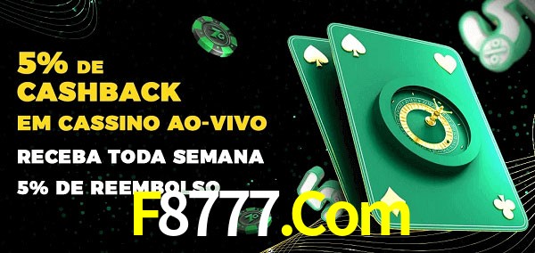 Promoções do cassino ao Vivo F8777.Com